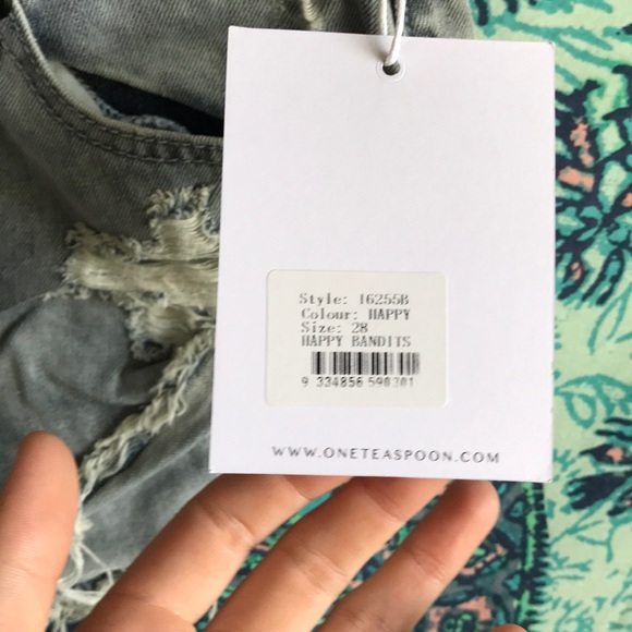 NWT One Teaspoon Happy Bandits - Picture 4 of 6